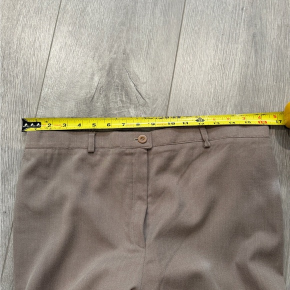 Vintage Escada Tan Women's Trousers size 42 - Picture 6 of 7